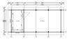 Topgarden Gartenhaus Carport 423 x 867 cm (A); 44 mm Doppelnut, Satteldach