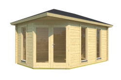 Gartenhaus ERIK 468x300 cm(A), 44 mm Doppelnut,...