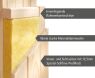 Sauna BODIN (Fronteinstieg) / graphit Tür / kein Dachkranz / Ofen 4,5 kW Bio externe Strg easy