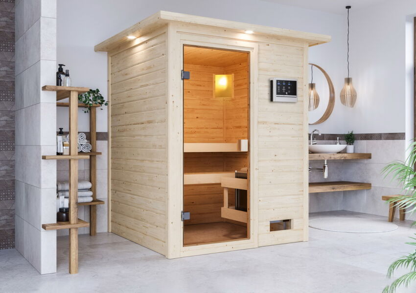 38 mm Massivholzsauna SANDRA