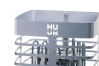 Saunaofen HUUM STEEL 9 kW SPARSET inkl. UKU Steuerung Local, Steine