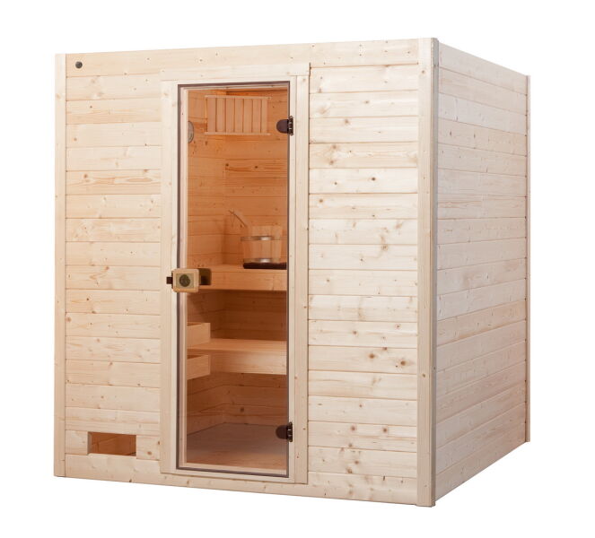 WEKA 38mm Massivholzsauna VALIDA 3 in verschiedene Varianten