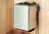 WEKA 38mm Massivholzsauna VALIDA Eck 1 Glastür + Fenster Sparset 2