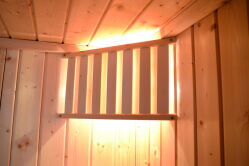 WEKA 45mm Premium Massivholzsauna TURKU 1 Glastür + Fenster Sparset OS-Ofen