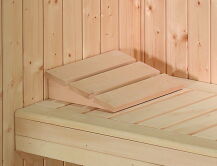 WEKA 45mm Premium Massivholzsauna TURKU 1 Glastür + Fenster Sparset OS-Ofen