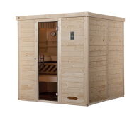 Weka 45mm Premium Design Massivholz-Elementsauna KEMI 4...