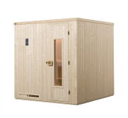 Weka 68mm Elementsauna HALMSTAD 2 in verschiedenen Varianten