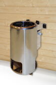 Weka 68mm Elementsauna KIRUNA 1 Glastür in verschiedenen Varianten
