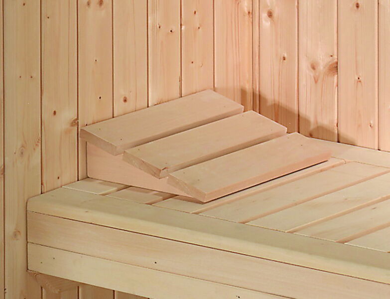 Weka 68mm Elementsauna VARBERG 3 Sparset Holztür OS-Ofen