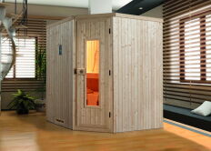 Weka 68mm Elementsauna VARBERG 2 in verschiedenen Varianten