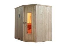Weka 68mm Elementsauna VARBERG 2 Holztür