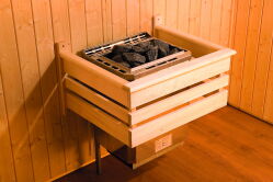 Weka 68mm Elementsauna VARBERG 4 Glastür