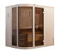 Weka 68mm Elementsauna Design - Sauna SARA 1 in verschiedenen Varianten