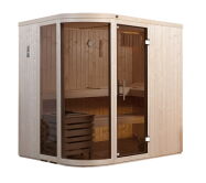Weka 68mm Elementsauna Design - Sauna SARA 1 OS-Ofen