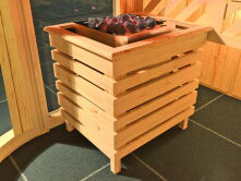 Weka 68mm Elementsauna Design - Sauna SARA 2 OS-Ofen