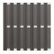 Delta BONDO WPC-Zaun anthrazit 180x180cm