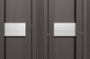 Delta BONDO WPC-Zaun anthrazit, Einzeltor 100x180cm