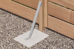 Delta PLANO Sturmanker, silber 4x30x56cm