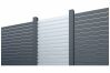 Delta EASY-ROM ALU-Rhombuszaun, anthrazit 60x180cm