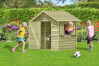 Delta SMART PLUS Olli Kinderspielhaus 150x150x156cm inkl. Tür und Fensterläden