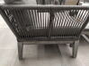 Lounge Set Bella Farbe grau Alu/Akazie/Polyrope-Geflecht inkl. Kissen
