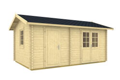 Tene Gartenhaus KARMEN ISO 40mm inkl. 28mm Boden