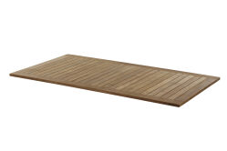Diamond Garden Monza Tisch 160 cm - Aluminium - inkl. Teak Tischplatte