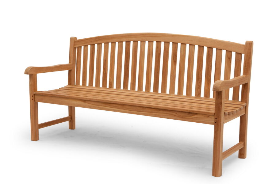 Gartenbank Teak RABIA 180 / 180x61x92 cm (LxTxH)
