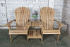 Gartenstuhl Gartenbank Teak TWIN