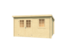 Gartenhaus AMIRA 320 PLUS; 380 x 320 cm; 40 mm...