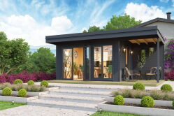 Lasita Maja Premium Gartenhaus DOMEO 7 ISO...