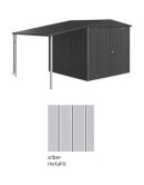 Biohort Seitendach zu Europa Gr. 6/7 silber-metallic 150...