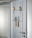 Biohort Werkzeughalter Tür zu AvantGarde, HighLine, Panorama, HighBoard 2 Stk-Pkg, silber-metallic 51,6 x 3,5 x 5