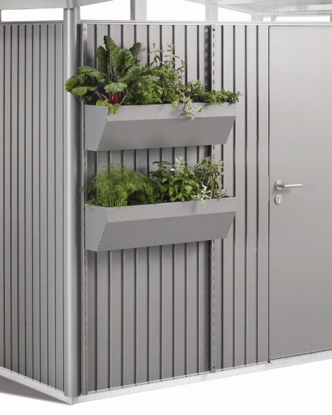 Biohort FloraBoard dunkelgrau-metallic zu AvantGarde, HighLine, Panorama 82 x 25 x 188