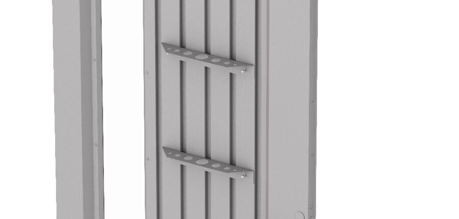 Biohort Werkzeughalter 2 Stk.  Gerätehaus Neo, quarzgrau-metallic 30 x 5 x 3,5