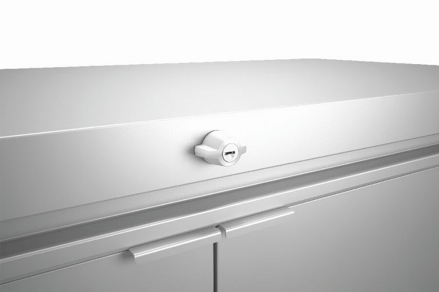 Biohort HighBoard Gr. 200 quarzgrau-metallic 200 x 84 x 127