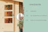 Gartenhaus TINTRUP 364x244 cm, 28mm, naturbelassen