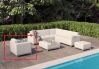 Tuindeco Lounge Modul Sessel Colorado Springs, ALU/Textilene/Quickdry-Schaum