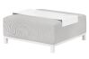 Tuindeco Lounge Modul Ottomane/Tisch Colorado Springs, ALU/Textilene/Quickdry-Schaum