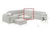 Tuindeco Lounge Modul Mittelteil Colorado Springs, ALU/Textilene/Quickdry-Schaum
