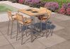 Tuindeco Barset Sutton Teak/Edelstahl