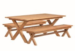 Tuindeco Picknicktisch luxe Roquefort