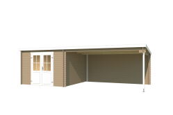 Gartenhaus ST. LOUIS  292x701 cm (L) + 400 cm...