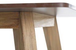 Diamond Garden Tisch Kansas 2, 182x92 cm Teak/HPL-Schiefer - DiGa Compact (HPL)
