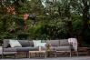 Diamond Garden Gomera Lounge Ottomane quadratisch Edelstahl-304