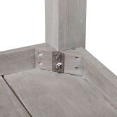 Diamond Garden Nizza Bank 190cm Old Teak Seawash