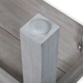 Diamond Garden Nizza Bank 190cm Old Teak Seawash