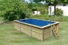 Karibu 44mm Rechteck Pool Modell Größe 3