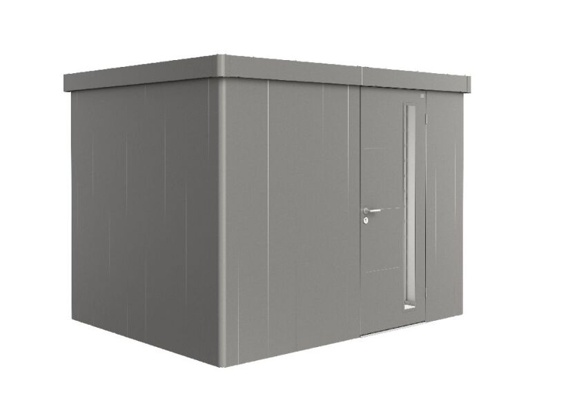 9003414870857 - Biohort Gerätehaus Neo 2C Standardtüre quarzgrau-metallic 292x236x222