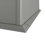 Biohort Mähkante 1,5x1,5 quarzgrau-metallic